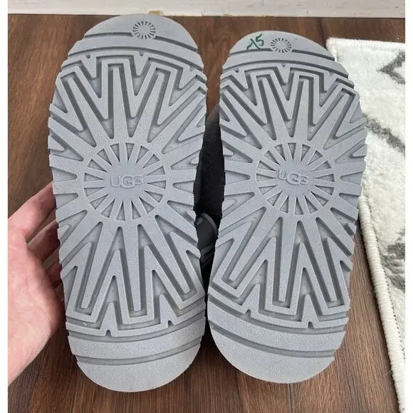 UGG Soft Amethyst Plush Shearling Disco Platform Cozy Slide Sandals - Picture 11 of 11